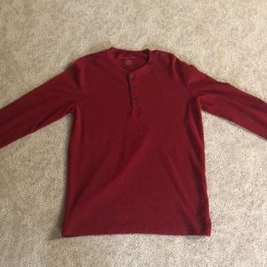 American Eagle Standard Fit Long-Sleeve Shirt